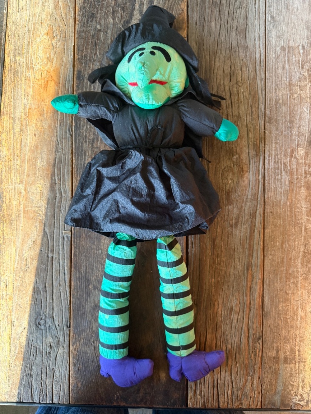 Vintage Witch Plush for Halloween by International Silver Co 1990s